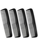 Xinjieda Hair Comb Set - 4PCS Plastic Pocket Combs for Hairdressing, Barber Salon Comb for Men and Women - Fine and Standard Tooth Hair Care Tool - Buy Online on GoSupps.com