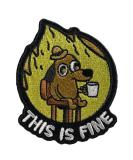 Fine Meme Morale Patch for Backpacks | Military Tactical Hook and Loop Patch by Murph - Buy Online on GoSupps.com