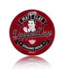 Strong Hold Matte Clay By Dapper Dan | Mens Hair Products Matte Finish | Smoked Saffron & Leather Fragranced Hair Clay For Men | Matte Finish Hair Pomade For Men | 100ml 3.38 Fl Oz (Pack of 1) - Buy Online on GoSupps.com