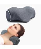 Kaieh Neck Stretcher - Memory Foam Cervical Neck Traction Pillow for Pain Relief and Support - Buy Online on GoSupps.com