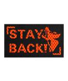 Oneigris dogs patches orange/black hi-vis Reflective Material Laser-cut design. - Buy Online on GoSupps.com