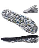 Height Increase Insoles - Orthopedic Heel Lift Cushions for Men & Women - Black 3.5 cm Inserts - Buy Online on GoSupps.com