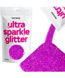 Hemway Ultra Sparkle Glitter Fuchsia Pink 100g - Multi-Purpose Epoxy Resin for Arts, Crafts, Body, Nails, Weddings & More - Buy Online on GoSupps.com