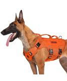 Oneigris Dog Harness | X Destroyer Tactical Adjustable Anti-Trail Harness - Ideal for All Breeds | International Shipping Available - Buy Online on GoSupps.com