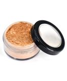 Golden Beige Mineral Loose Powder SPF 15 | Vegan Lightweight Non-Comedogenic Formula for Sensitive Skin | Natural Glow & Sheer to Full Coverage | Cruelty-Free & Paraben-Free - Buy Online on GoSupps.com