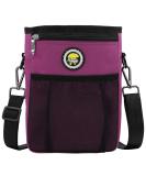 XL Waterproof Dog Feeding Bag - Perfect for Treats & Agility Training | Pink Rosarot - Buy Online on GoSupps.com