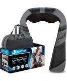 Deep Tissue 3D Kneading Pillow Massager with Heat - Shiatsu Back, Neck & Shoulder Massage - Relieve Muscle Pain at Home, Office, Car - Buy Online on GoSupps.com