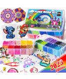 FUNZBO Fuse Beads Kit - Iron Beads Set with 23000 5mm Beads for Bracelet Making Kit with 106 Patterns Compatible with Perler Beads Set  Crafts for Kids 4-8  Gifts for 7 Year Old Girl Gifts (Mega) X-Large - Buy Online on GoSupps.com