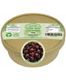 Natural Health 4 Life Cake Baking Ingredients Candied Natural Colour Dark Red Glace Cherries 1 kg in Recyclable Tub (1 Tub) 1kg - Buy Online on GoSupps.com