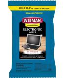 Weiman Disinfecting Electronic Wipes | Best Screen & Equipment Cleaner for Laptops TVs & More - Buy Online on GoSupps.com