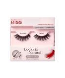 Buy KISS Looks So Natural False Eyelashes | Lightweight Reusable Cruelty-Free | Flirty Style - International Shipping Available - Buy Online on GoSupps.com
