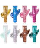 8 Color Self-Adhesive Chunky Glitter Gel - Perfect for Festivals Raves & Makeup - Buy Online on GoSupps.com