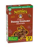 Annie's Organic Chocolate Bunny Graham Snacks 7.5 oz. - Delicious and Healthy Snack Option - Buy Online on GoSupps.com