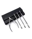 Eico Nail Skin Pliers & Shaver Set - Cuticle Pusher & Nail Cleaner for Perfect Manicure & Pedicure - Best Alternative to Skin Scissors - Buy Online on GoSupps.com