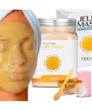 BR UN Peel Off Jelly Masks - Premium Hydro Jelly Mask with 24K Gold | 652g Facial Care for Radiant Skin - Buy Online on GoSupps.com