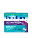 Imodium Multi-Symptom Caplets - 18 ct - Diarrhea Relief with Gas, Bloating, & Cramps - Buy Online on GoSupps.com