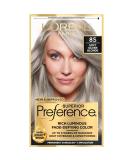L'Oreal Paris Superior Preference Fade-Defying + Shine Permanent Hair Color  8s Soft Silver Blonde (Pack of 1)  Hair Dye - Buy Online on GoSupps.com