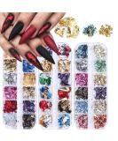 Kalolary 36 Color Nail Seilets Glitter - Rhinestone Nail Art Stickers & Body Glitter for DIY Decoration - Buy Online on GoSupps.com