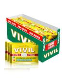 VIVIL Extra Strong lemon balm 26 x 3 pack extra strong pastilles with lemon male taste sugar -free & vegan 78 x 25g lemon balm 26 x 3 packs - Buy Online on GoSupps.com