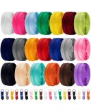 60 Yards 20 Pieces Sewing Zippers 5 Nylon Coil Zippers Assorted Zipper for Sewing with 200 Zipper Sliders for DIY Tailor Sewing Crafts Supplies  20 Color - Buy Online on GoSupps.com