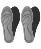 Buy WLLHYF Memory Foam Insoles - Comfort Cushioning Shoe Inserts for Men & Women | Relief Foot Pain (Grey W5-10US - Buy Online on GoSupps.com