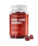 Nitric Oxide Gummies for Men & Women - L-Arginine & Beet Root Supplements - Vegan Gluten-Free Non-GMO - Green Apple & Cinnamon Flavor - 90 Count - Buy Online on GoSupps.com