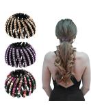 Shop Sacjkkt 3-Piece Bird Nest Hairpin Set | Lazy Birds Nest Plate Hairpin | Crystal Horses Ponytail Holder Clip | Bird-Shaped Hair Clips in 3 Colors - International Shipping Available! - Buy Online on GoSupps.com