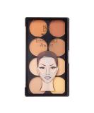 Ruby Kisses 3D Contour Artist Powder Palette Light Medium Define your cheekbones, perfect your nose, and sculpt your jawline Light Medium 1 Count (Pack of 1) - Buy Online on GoSupps.com