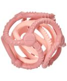 Nattou Silicone Balls Set of 2 - BPA-Free Grasping & Biting Toys in Old Pink/Light Pink | Safe & Soft 10cm & 7cm - Buy Online on GoSupps.com