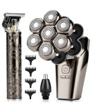 Buy Head Shavers for Bald Heads - Professional Electric Razor & Hair Trimmer for Men | Wet/Dry Rechargeable Grooming Kit - Buy Online on GoSupps.com