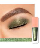Oulac Liquid Glitter Eyeshadow - Metallic Mossy Green with Gold Sparkle | Vegan & Cruelty-Free | 5.4g Wreath Nebula - Buy Online on GoSupps.com