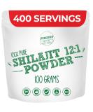 Purisure Shilajit Powder | 40% Fulvic Acid | Pure Himalayan Extract | Antioxidant, Immunity Booster & Energy Revitalizer | 400 Servings - Buy Online on GoSupps.com