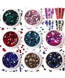 JERCLITY 8 Boxes Nail Rhinestones for Nails - Multi-Colored Gems for DIY Crafts & Jewelry - Buy Online on GoSupps.com