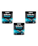 Gillette Mens Sensor Cartridges 10 Count (3 Pack) - Buy Online on GoSupps.com