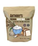 Anthony's Premium White Rice Flour 3 lb - Gluten Free, Non GMO, Unbleached - Buy Online on GoSupps.com