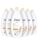 Dove Silk Glow Women Shower Gel - 6 x 250 ml | Nourishing Body Wash for Radiant Skin | International Shipping Available - Buy Online on GoSupps.com