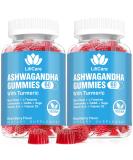 2 Pack Ashwagandha Gummies, 2000mg Organic Ashwa Root Extract Supplement for Women & Men - 120 Count 60 Count (Pack of 2) - Buy Online on GoSupps.com