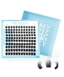 Lash Clusters 120 Pcs DIY 3D Fluffy Eyelash Extensions - Thin Band, Soft Individual Lashes - Iris 10-16mix - Buy Online on GoSupps.com
