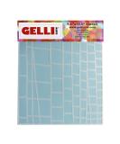 Gelli Arts Stencils (Ladder 8x10) - White | 33 x 22.9 cm | High-Quality Craft Supplies - Buy Online on GoSupps.com
