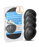 Metatarsal Pads for Men & Women - 2 Pairs of Ball of Foot Cushions for All-Day Pain Relief (Black) - Ideal for Metatarsalgia & Morton s Neuroma - 1/3 Inch Thick Foot Pads (Women's 10.5-12/Men's 8-10 - Buy Online on GoSupps.com