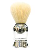ZENlTH 2000 Model Shaving Brush - Metallized Handle & Pure White Bristles for Ultimate Shaving Experience - International Shipping Available - Buy Online on GoSupps.com