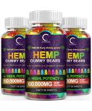 (3 Pack) GPGP Greenpeople Hemp Gummies 60,000mg Extra Strength - 180ct - 100% Natural Hemp Oil Infused Gummies | Promotes Focus, Calm Sleep, and Mood - Buy Online on GoSupps.com