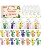 30 Sets Bulk Hand Lotion & Lip Balm Gifts | Wedding & Bridal Shower Favors with Thank You Cards | Perfect Thank You Gifts for Women & Coworkers - Buy Online on GoSupps.com