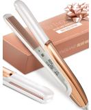Buy Lily England 2 in 1 Hair Smoothing & Curling Iron - Rose Gold Adjustable Temperature Ceramic Coating - International Shipping Available - Buy Online on GoSupps.com