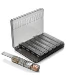 Weekly Pill Organizer - 7-Day AM/PM Pill Case with Removable Daily Compartments for Vitamins & Medications - Easy Read Labels for International Shipping - Buy Online on GoSupps.com