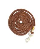 Stylish Lead Rope for Horses Ponies & Donkeys - Durable Ties in Brown - Perfect for Goats | International Shipping - Buy Online on GoSupps.com