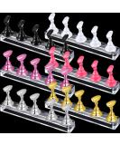 6 Sets Magnetic Nail Tip Display Holder - Acrylic Nail Display Stand for DIY Manicure & Salon | 6 Colors Available - Buy Online on GoSupps.com