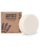 Mens Soap Company Shaving Soap for Men and Women 4.0 oz Refill Puck Made With Natural Vegan Plant Ingredients - Shea Butter & Vitamin E Create Thick Shave Soap Lather for Skin Protection, Lavender 4 Ounce (Pack of 1) - Buy Online on GoSupps.com