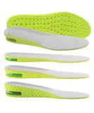 Height Increase Insoles for Men & Women - Air Cushion Heel Inserts Shock Absorption Pain Relief Green - Fits Sizes 8-11(M) & 9-13(W - Buy Online on GoSupps.com