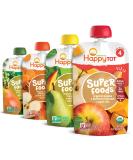 Happy Tot Organics Super Foods Stage 4 Variety Pack - 16 Pouches (4.22 oz each) - Organic Baby Food - Buy Online on GoSupps.com